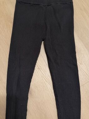 Carter's Black Ribbed Kids Leggings